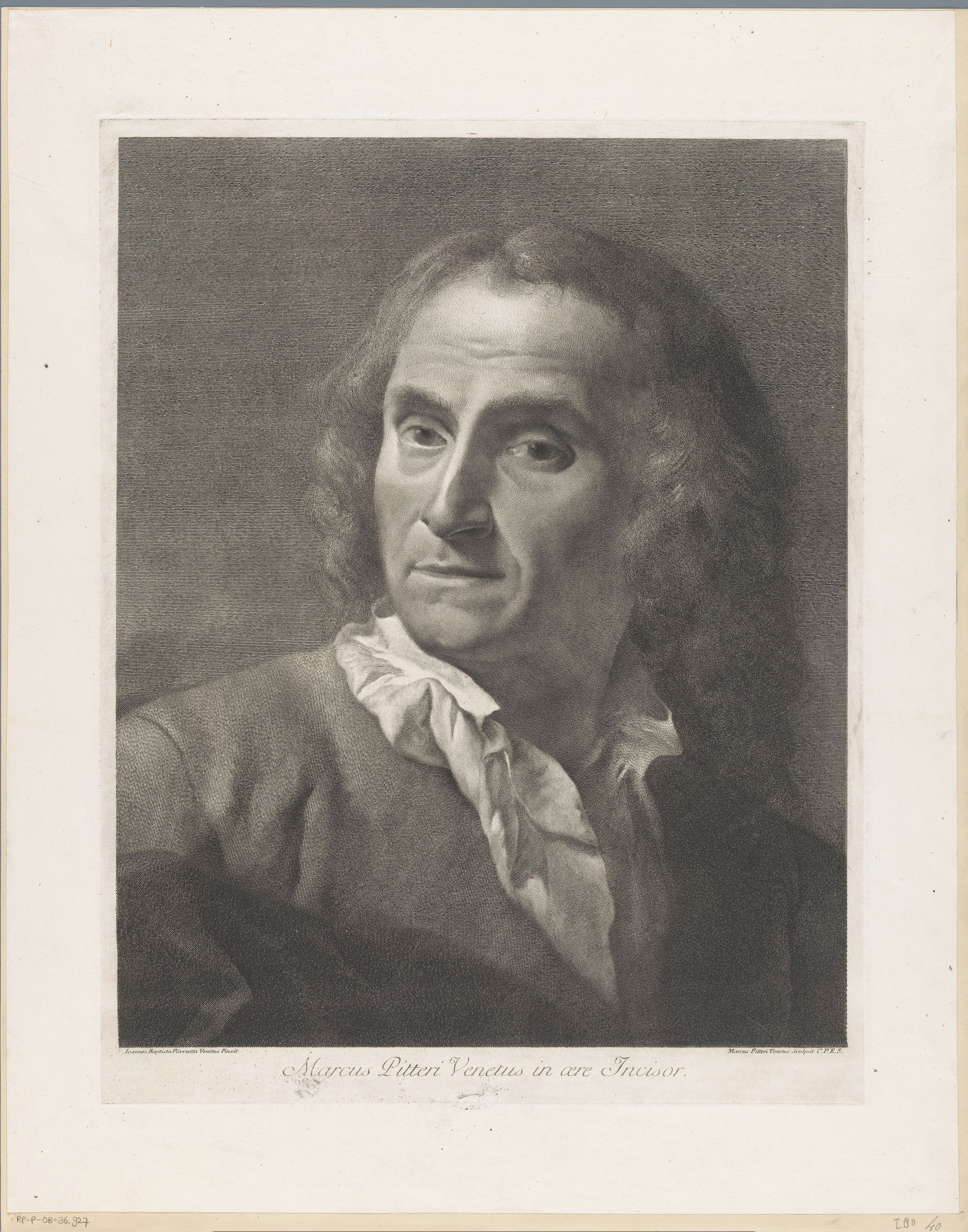 Portrait of Marco Alvise Pitteri