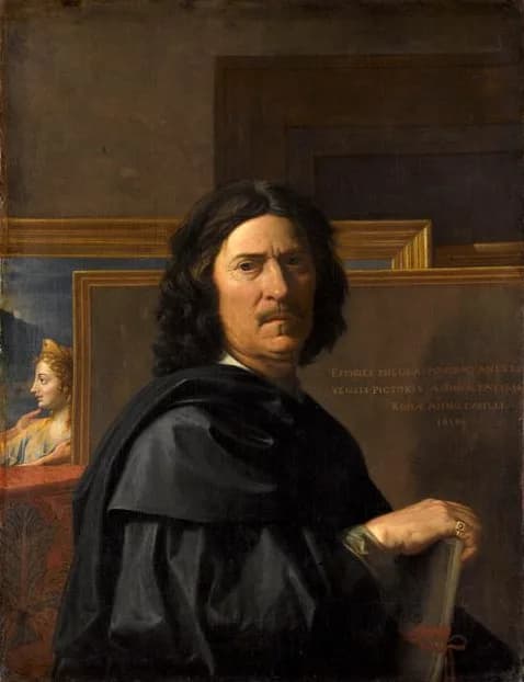 Portrait of Nicolas Poussin