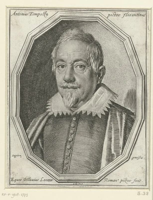 Portrait of Tempesta, Antonio