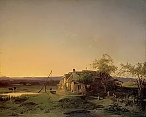 Abendlandschaft