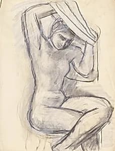 Aktstudie by Walther Gamerith