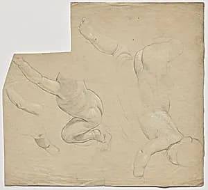Aktstudien von Kleinkindern by Franz von Matsch