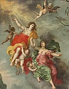 Allegorie mit Putti by Jan van Balen