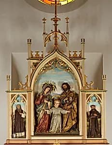 Altar aus Stetten by Ferdinand Stuflesser