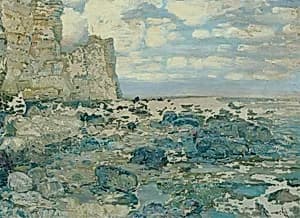 Am Meeresstrand by Wenzel Radimský