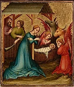 Anbetung Christi by Meister der Wiener Anbetung