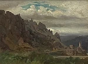 Ansicht von Dürnstein by Leopold Till