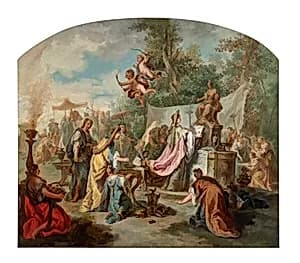 Antike Opferszene by Anton Kern