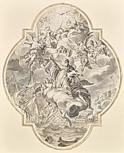 Apotheose des hl. Nikolaus by Joseph Antony Adolph