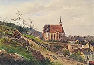 Aus Mödling by Vincenz Havlicek