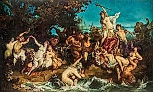 Bacchus und Ariadne by Hans Makart
