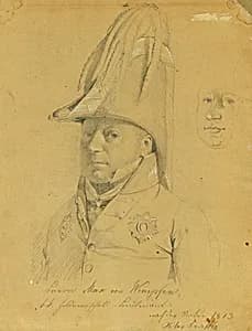 Baron Max von Wimpfen by Peter Krafft