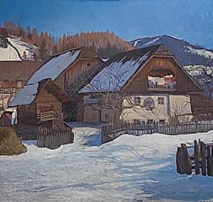 Bauernhaus by Friedrich Beck