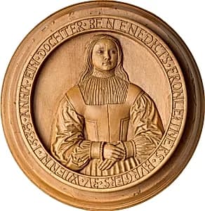 Bildnis der Anna Fronleitner by Wiener Bildschnitzer