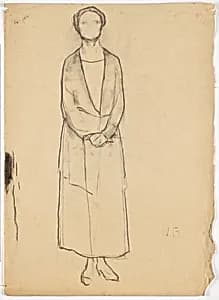 Bildnis einer Dame by Walther Gamerith