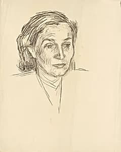 Bildnis F. Niedermoser by Walther Gamerith