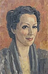 Bildnis Frauke Lauterbach by Walther Gamerith