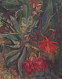 Blühende Kakteen by Friedrich Radler