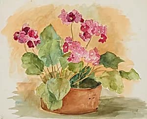 Blumenstillleben by Anny Dollschein