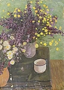 Blumenstillleben by Walther Gamerith