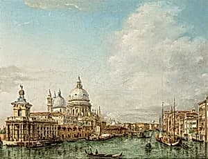 Canal Grande in Venedig by Angiolo Barbini