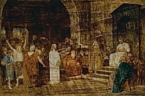Christus vor Pilatus by Mihály von Munkácsy