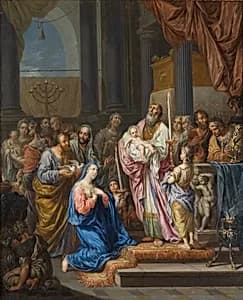 Darbringung im Tempel by Franz Christoph Janneck