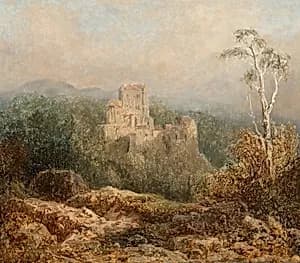 Das Bergschloss by August Piepenhagen