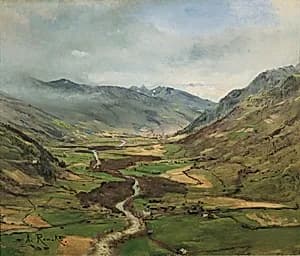 Das Gasteinertal II by Anton Romako