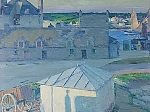 Der Hafen von Concarneau by Max Kurzweil
