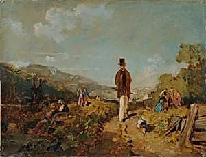 Der Hagestolz by Carl Spitzweg