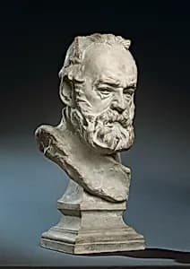 Der Schriftsteller Victor Hugo by Auguste Rodin