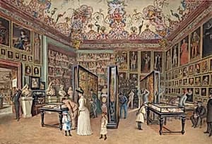 Der Stammbaumsaal by Carl Goebel der Jüngere