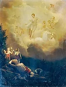 Diana und Endymion by Franz Schrotzberg