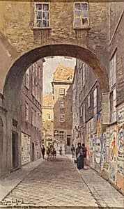 Die Bäckerstraße in Wien