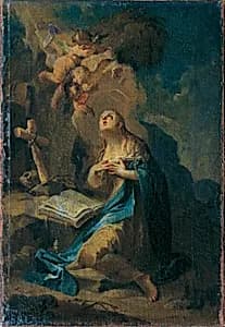 Die büßende Maria Magdalena by Franz Sigrist der Ältere