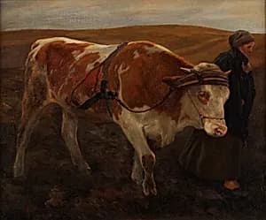 Die Heimkehr vom Feld by Alfred Schrötter von Kristelli