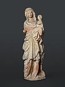 Die 'Wiener Neustädter Madonna' by Wiener Bildhauer