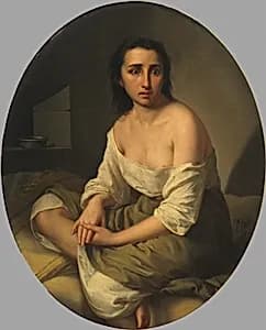 Eine Wahnsinnige by Fortunato Bello