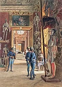 Eingang in die I. Rüstkammer by Carl Goebel der Jüngere