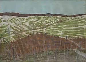 Einsame Landschaft. Studie by Wilhelm Hejda