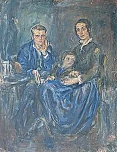 Familie Oeltjen by Elsa Oeltjen-Kasimir
