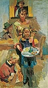Familienbildnis Isepp by Franz Wiegele