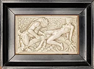 Faun und liegende Nymphe by Wilhelm Hejda