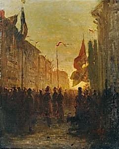 Festbeflaggung by Friedrich Alois Schönn