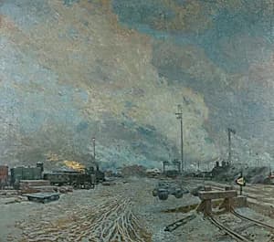 Frachtenbahnhof by Rudolf Quittner