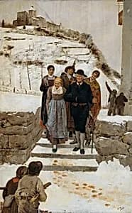 Goldene Hochzeit in Südtirol by Eugenio Prati