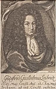 Gottfried Wilhelm Leibniz by Johann Christoph Boecklin