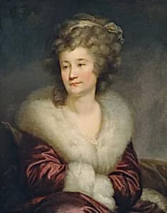 Gräfin Nicolai, geb. Potocka by Johann Baptist Lampi d. Ä.