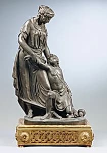 Hagar und Ismael by Johann Martin Fischer